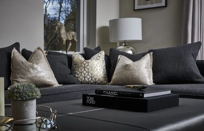 An interior detail from a Hale Barns home by Cheshire Property Studio