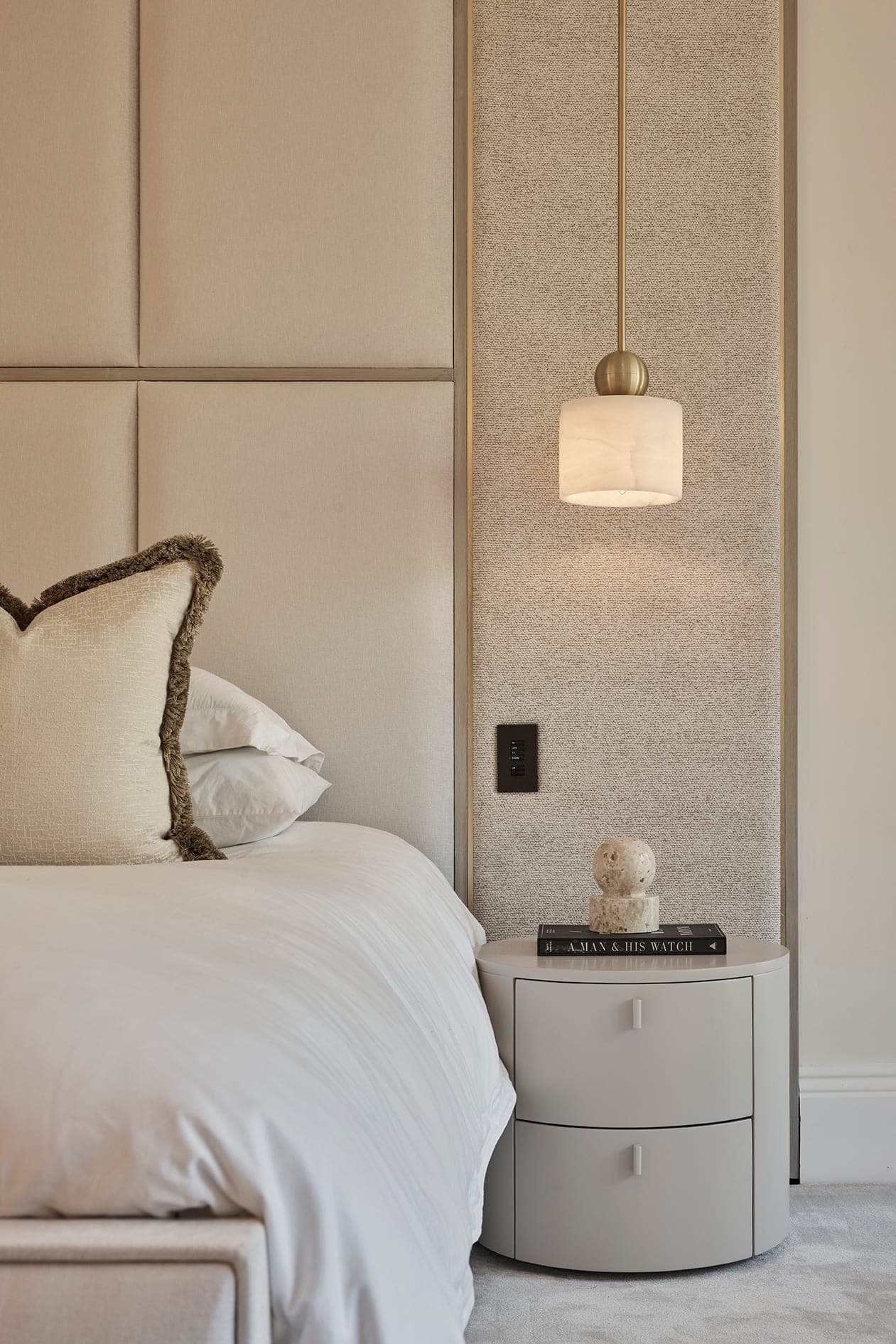 A considered interior detail from a Prestbury family home