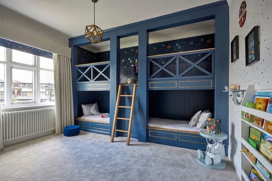 Wilmslow Children's Bedroom — interior design by Cheshire Property Studio